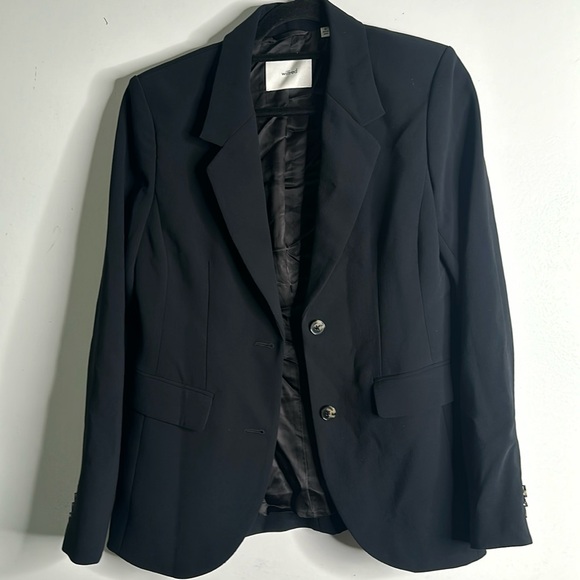 Wilfred black 2 button blazers size 10 office career feminine - Picture 3 of 10